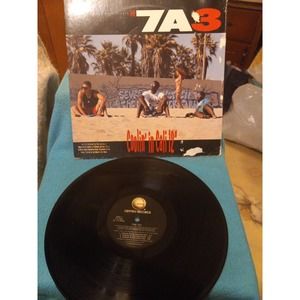 The 7A3- Coolin' In Cali -Vintage1988 Vinyl Record Album  -VERY GOOD